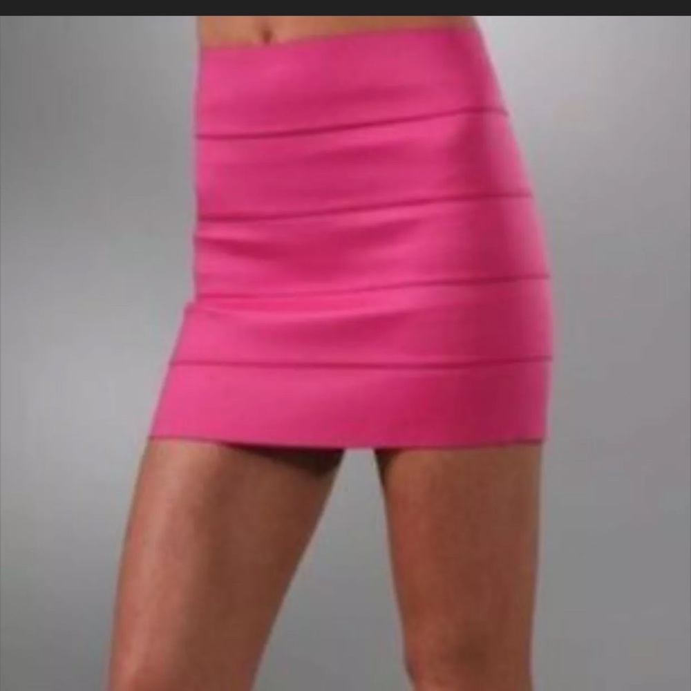 NWOT Pleasure Doing Business Bandage Mini Skirt - Picture 1 of 5